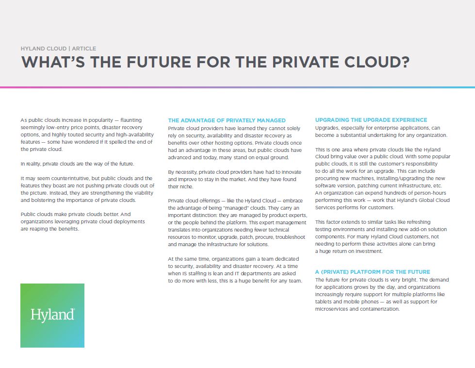 Private Cloud Vs Public Cloud Hyland Kyocera Software Document Management Thumb, Warehouse Direct, Kyocera, Lanier, Lexmark, HP, Copiers, Printer, MFP, Des Plaines, IL