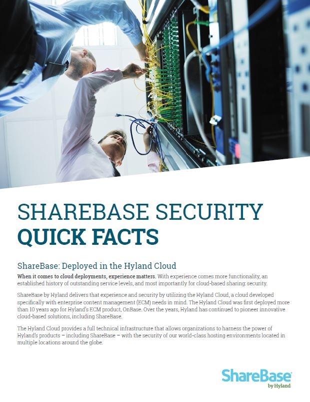 Security ShareBase Security Quick Facts Kyocera Software Document Management Thumb, Warehouse Direct, Kyocera, Lanier, Lexmark, HP, Copiers, Printer, MFP, Des Plaines, IL
